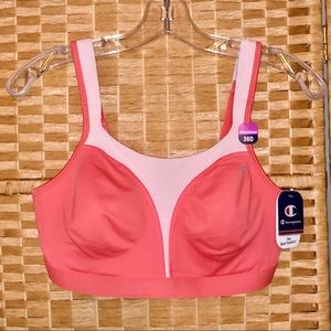 NWT CHAMPION Spot Comfort Sports Bra 36D